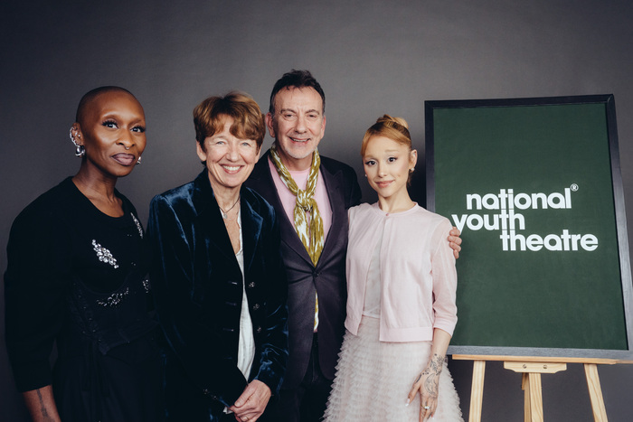 Cynthia Erivo, Dawn Airey, Paul Roseby, Ariana Grande Photo