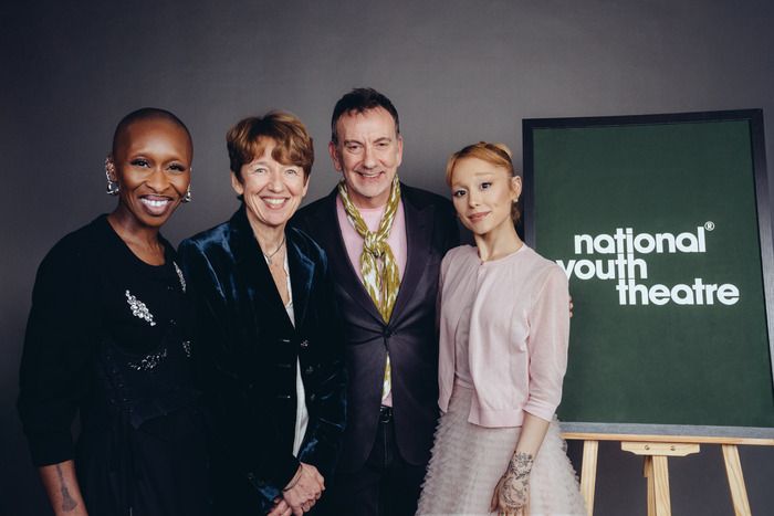 Cynthia Erivo, Dawn Airey, Paul Roseby, Ariana Grande Photo