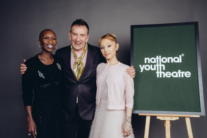 Photos: WICKED Stars Cythia Erivo and Ariana Grande Visit National Youth Theatre  Image