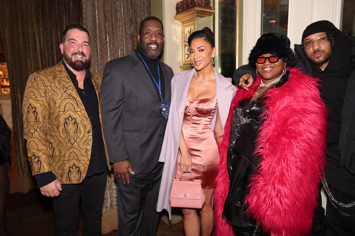 Jim Caiola, Adam Blackstone, Nicole Scherzinger, Stacy Barthe and Ro James Photo