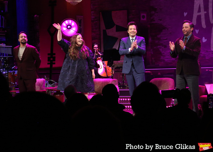 Lin-Manuel Miranda, Aidy Bryant, Jimmy Fallon and Nick Kroll Photo