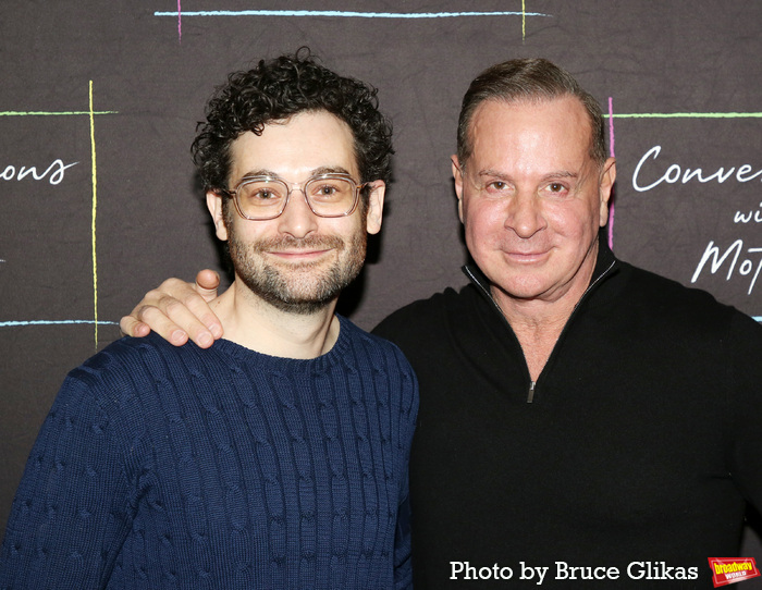 Photos: CONVERSATIONS WITH MOTHER's Matt Doyle & Caroline Aaron Meet the Press Image