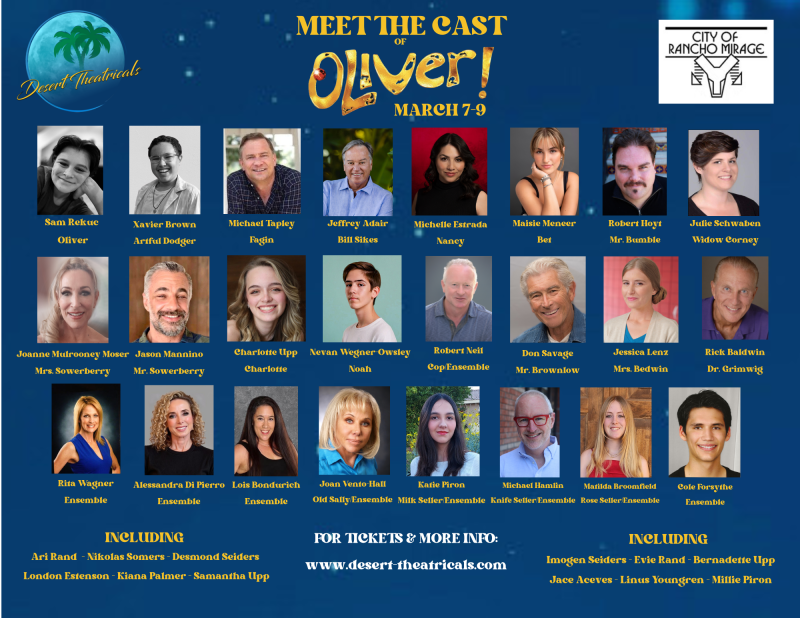 Previews: DESERT THEATRICALS RETURNS at Desert Theatricals At Rancho Mirage Amphitheater Image