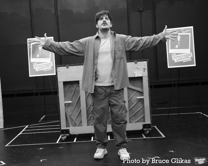 Photos: THE JONATHAN LARSON PROJECT Meets the Press Image
