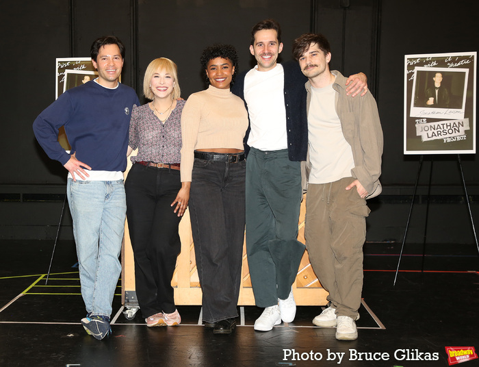 Photos: THE JONATHAN LARSON PROJECT Meets the Press Image