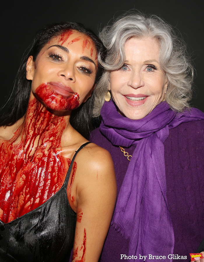 Nicole Scherzinger and Jane Fonda Photo