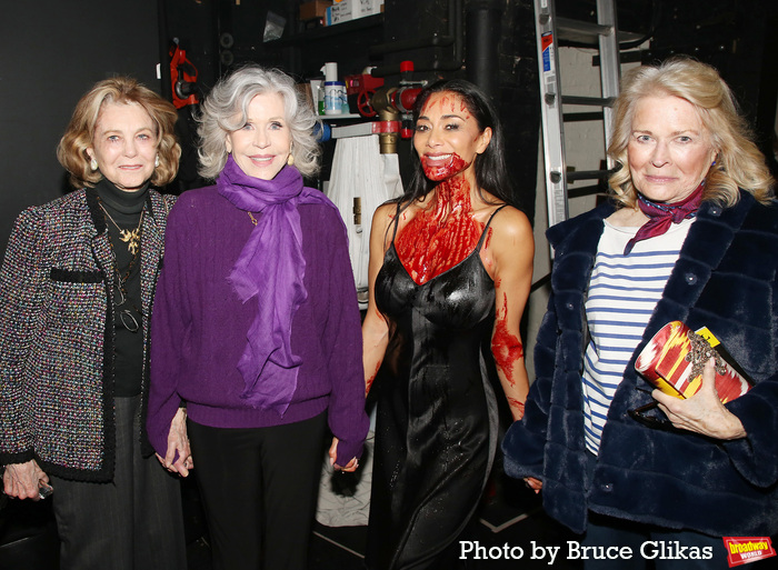 Photos: Jane Fonda and Candice Bergen Visit SUNSET BOULEVARD  Image