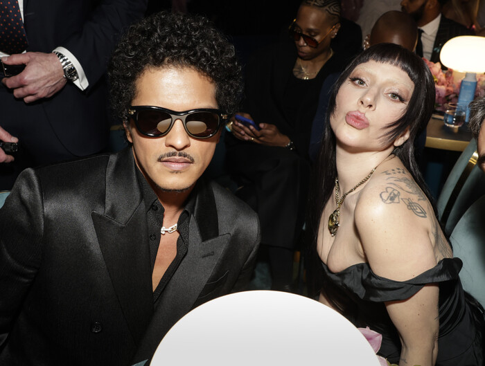 Bruno Mars and Lady Gaga  Photo