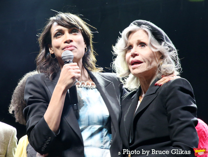 Rosario Dawson and Jane Fonda Photo