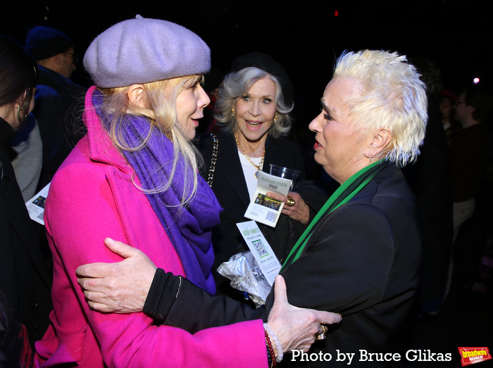 Rosanna Arquette, Jane Fonda and V (formerly Eve Ensler)  Photo