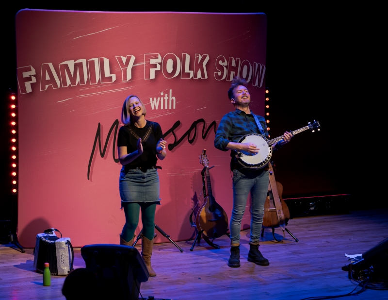 Review: FAMILY FOLK SHOW WITH MEGSON, artsdepot  Image