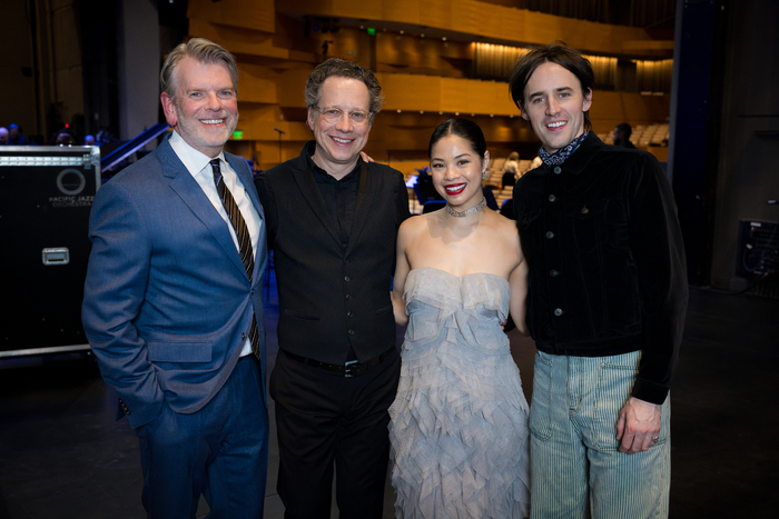 Photos: Eva Noblezada Welcomes Reeve Carney to the Pacific Jazz Orchestra Stage Image