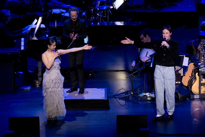 Photos: Eva Noblezada Welcomes Reeve Carney to the Pacific Jazz Orchestra Stage  Image