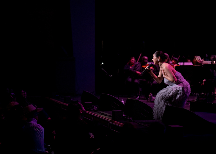 Photos: Eva Noblezada Welcomes Reeve Carney to the Pacific Jazz Orchestra Stage Image