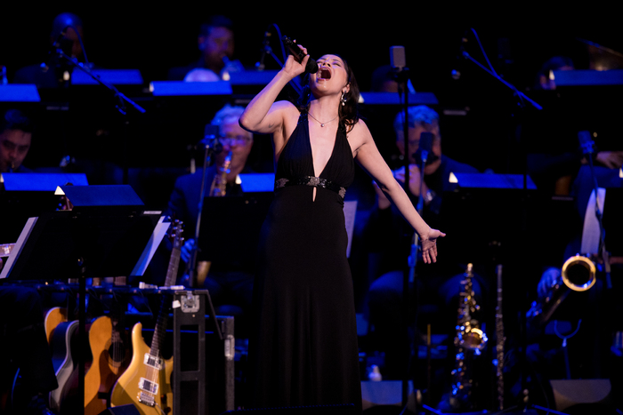 Photos: Eva Noblezada Welcomes Reeve Carney to the Pacific Jazz Orchestra Stage  Image