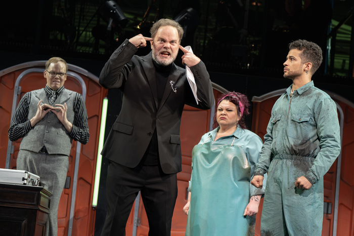 Photos: URINETOWN Starring Jordan Fisher, Rainn Wilson And More At City Center  Image