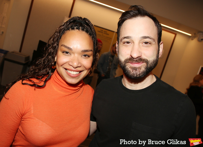 Choreographer Mayte Natalio and Director Teddy Bergman Photo