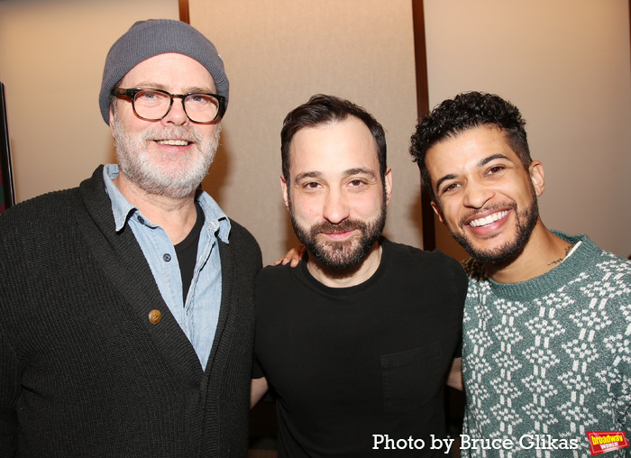 Rainn Wilson, Director Teddy Bergman and Jordan Fisher Photo