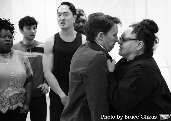 Photos: Inside Rehearsals for URINETOWN at Encores!  Image