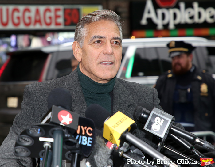 Photos: George Clooney Introduces the Broadway Cast of GOOD NIGHT, AND GOOD LUCK  Image