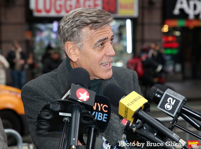 Photos: George Clooney Introduces the Broadway Cast of GOOD NIGHT, AND GOOD LUCK  Image