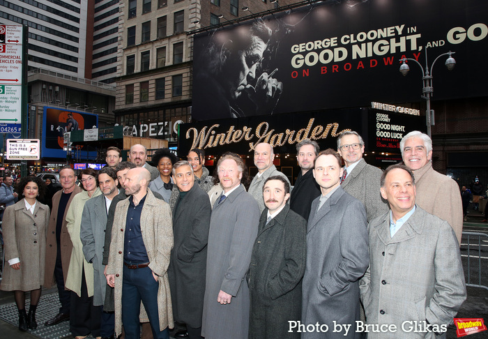 Photos: George Clooney Introduces the Broadway Cast of GOOD NIGHT, AND GOOD LUCK  Image