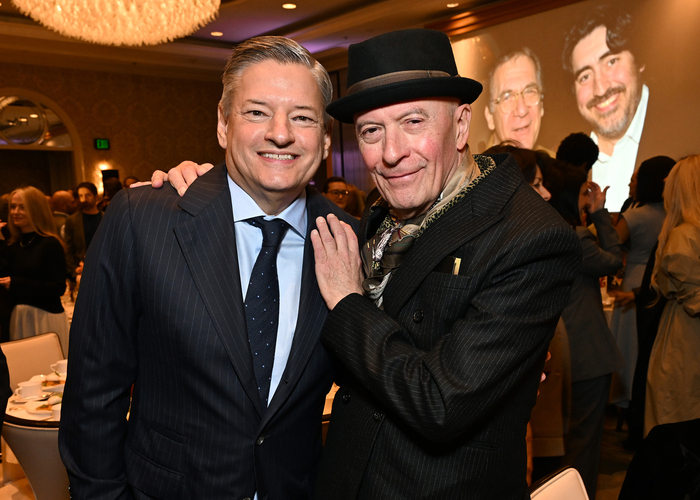 Ted Sarandos, CEO, Netflix and Jacques Audiard Photo