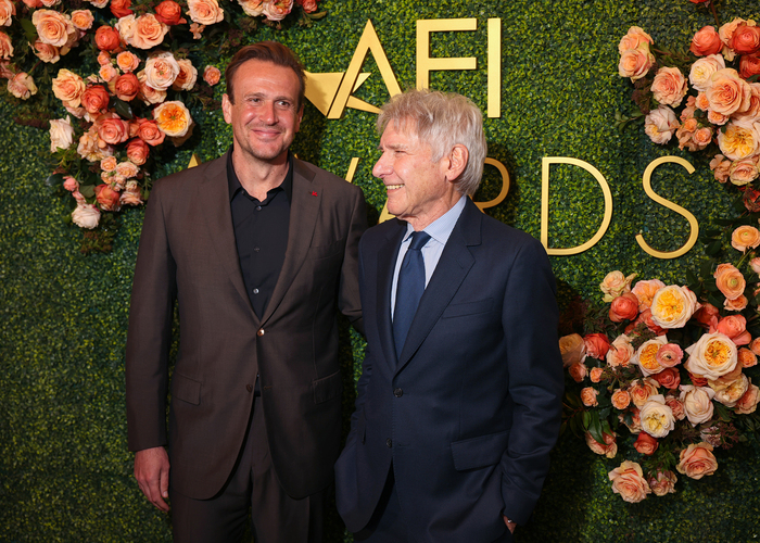 Jason Segel and Harrison Ford
 Photo