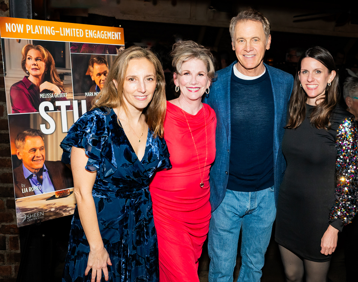 Adrienne Campbell-Holt, Melissa Gilbert, Mark Moses and Lia Romeo Photo