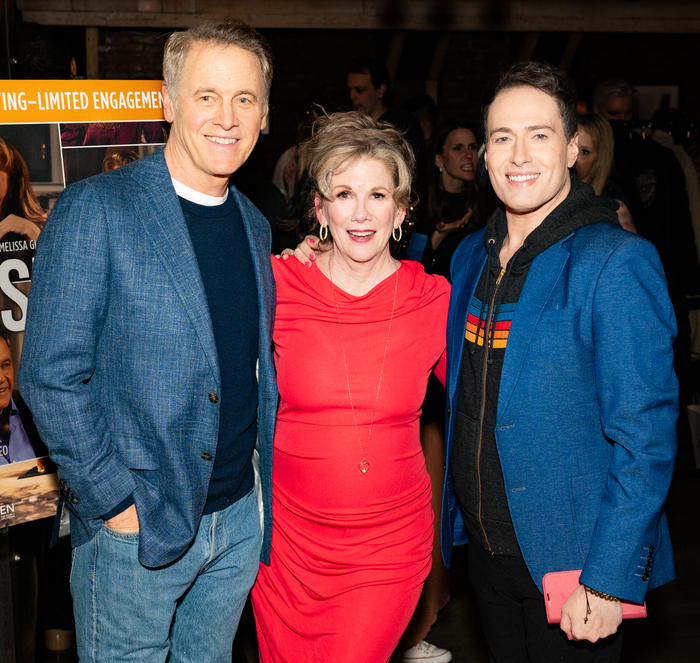 Melissa Gilbert, Mark Moses, and Randy Rainbow Photo