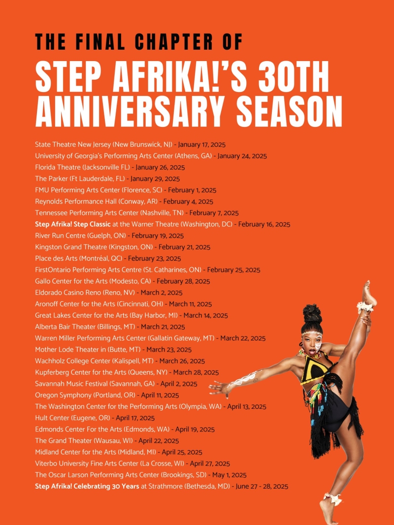 Review: STEP AFRIKA! at Reynolds Performance Hall  Image