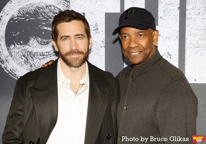 Photos: Denzel Washington, Jake Gyllenhaal, and the Cast of OTHELLO Meet the Press  Image