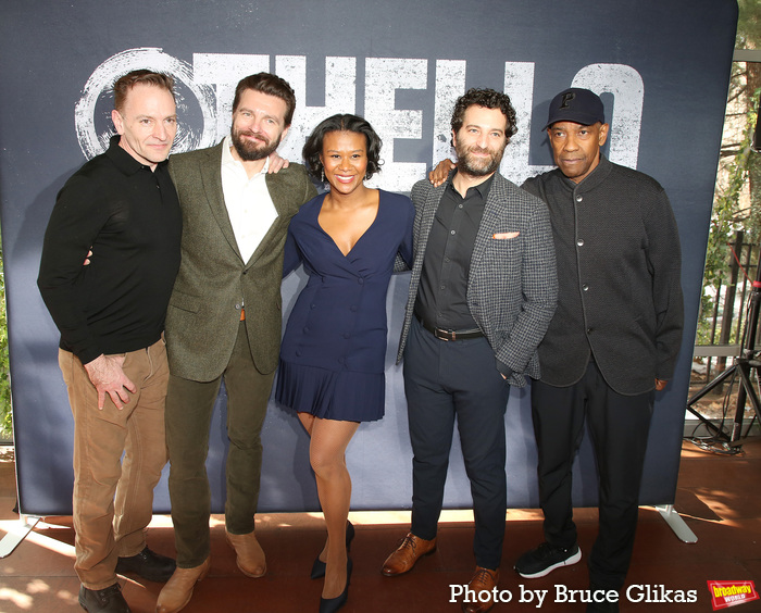 Gene Gillette, William Connell, Christina Sajous, Ben Graney and Denzel Washington Photo