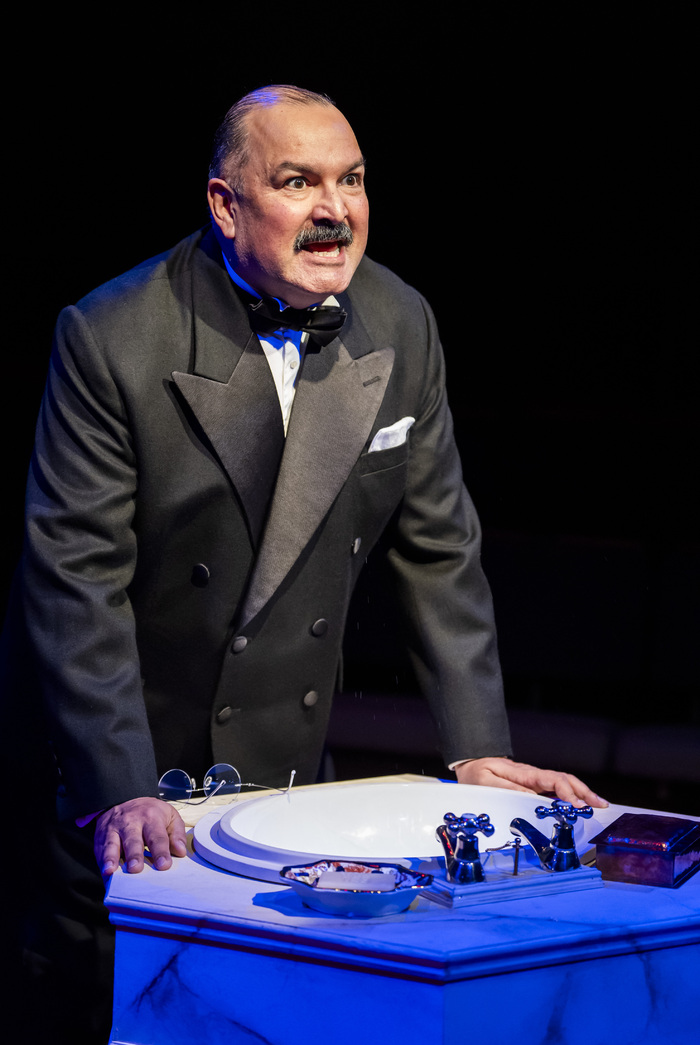 A scene from Churchill In Moscow by Howard Brenton @ Orange Tree Theatre. Directed by Photo