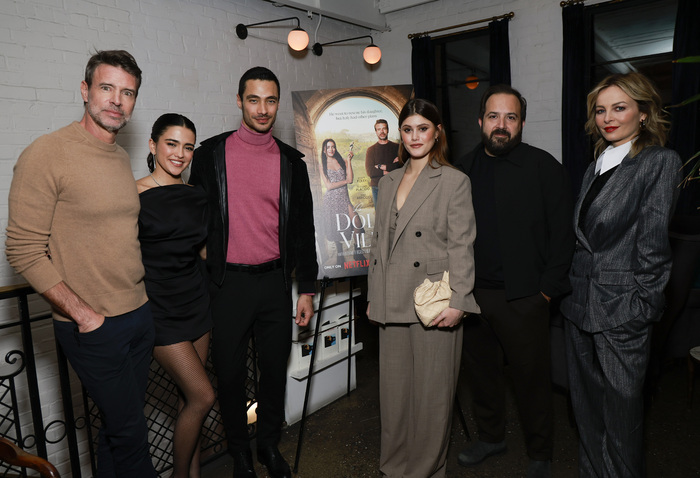 Scott Foley, Maia Reficco, Giuseppe Futia, Simone Luglio, and Violante Placido Photo