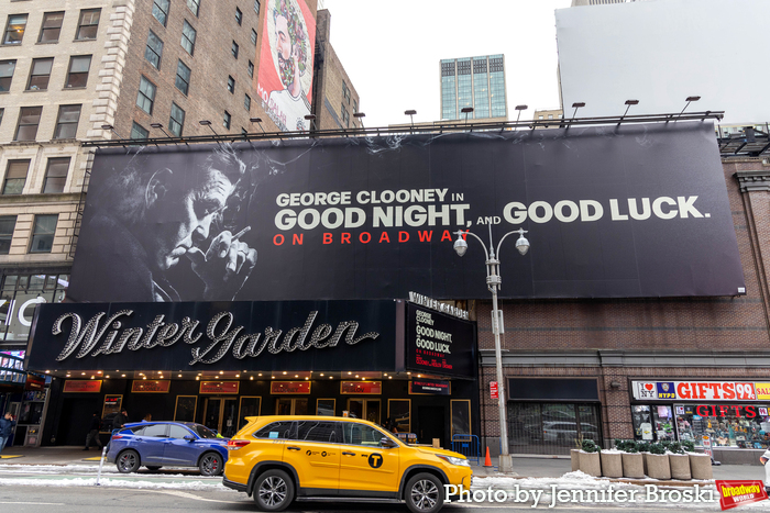 Up on the Marquee: GOOD NIGHT, AND GOOD LUCK  Image