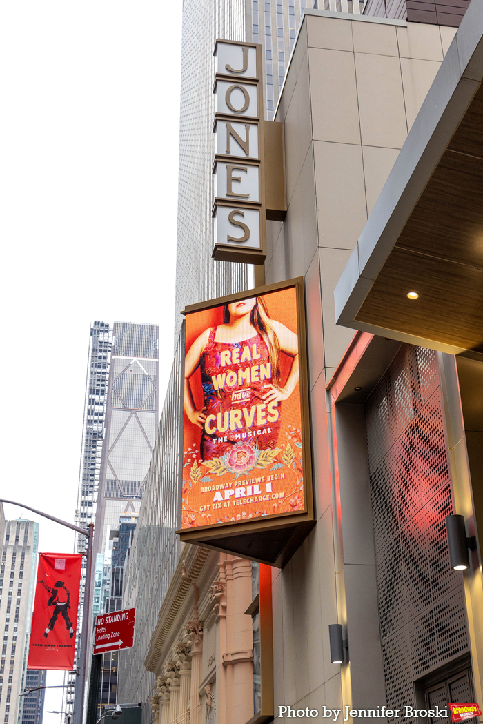 Up on the Marquee: REAL WOMEN HAVE CURVES  Image