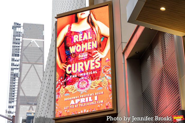 Up on the Marquee: REAL WOMEN HAVE CURVES Image