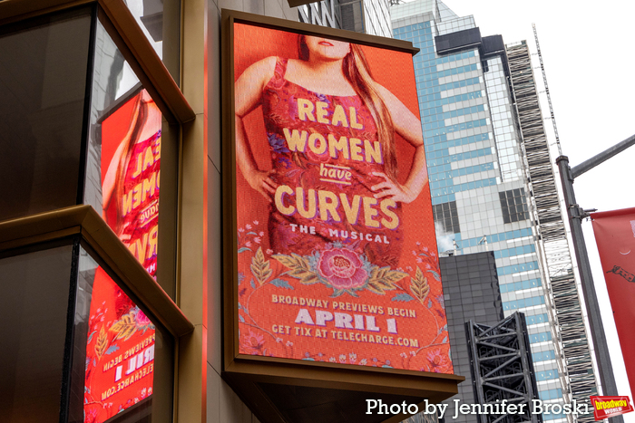 Up on the Marquee: REAL WOMEN HAVE CURVES  Image