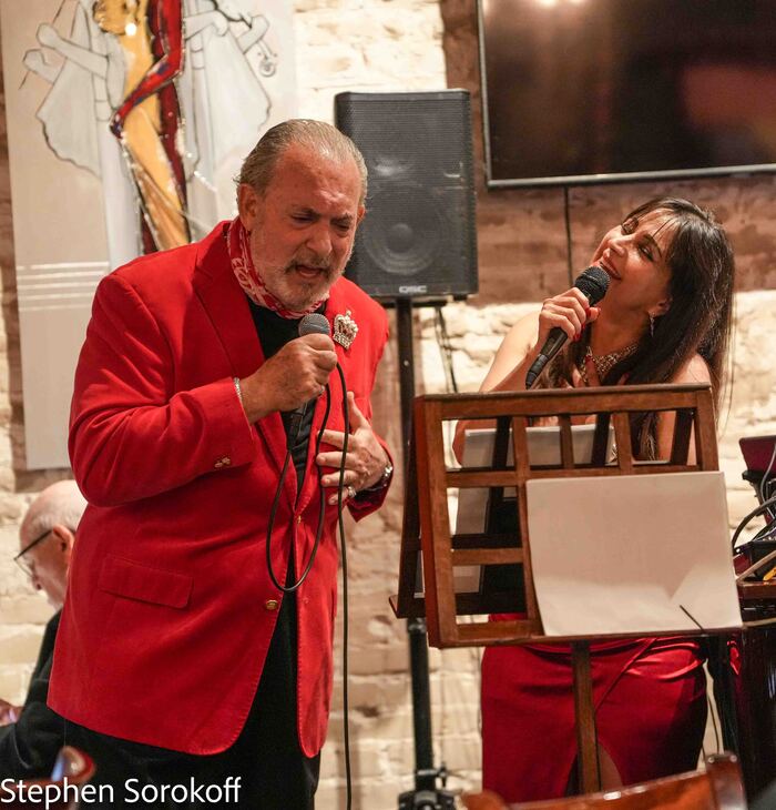 Photos: Maycol and Lilian With Perrin Blank at Cafe Centro Image