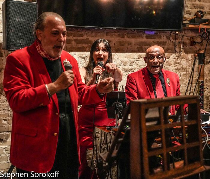 Photos: Maycol and Lilian With Perrin Blank at Cafe Centro Image