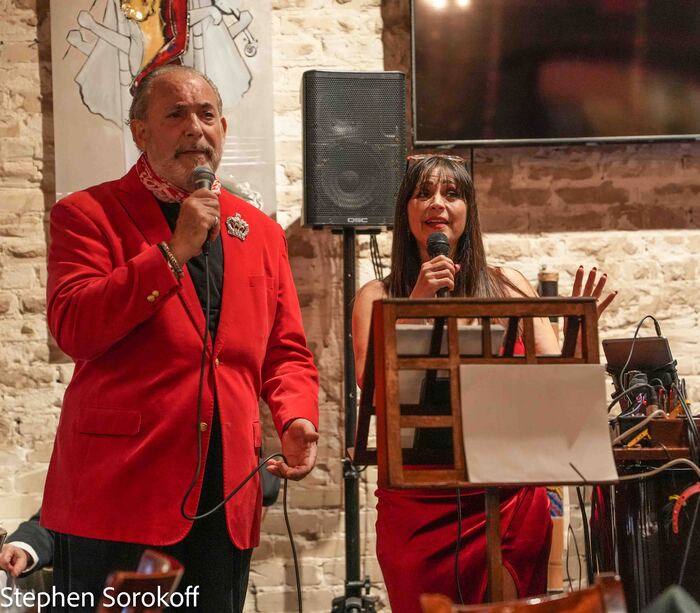 Photos: Maycol and Lilian With Perrin Blank at Cafe Centro Image