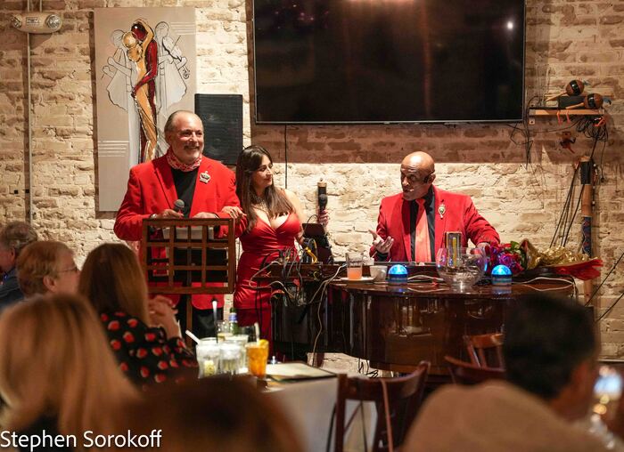 Photos: Maycol and Lilian With Perrin Blank at Cafe Centro Image