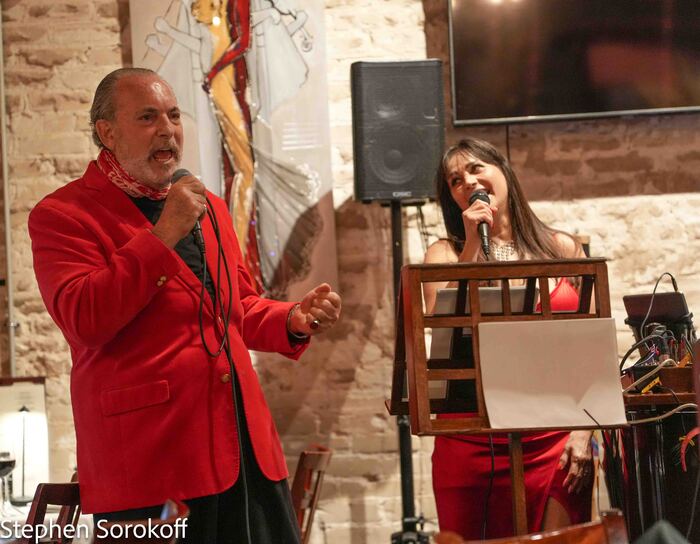 Photos: Maycol and Lilian With Perrin Blank at Cafe Centro Image