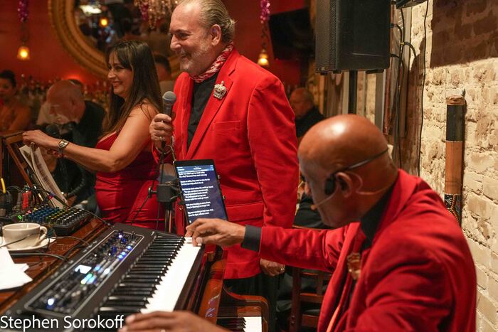 Photos: Maycol and Lilian With Perrin Blank at Cafe Centro Image