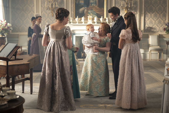 Video/Photos: BRIDGERTON Season 4 First Look at New Characters, Masquerade Ball, & More Image