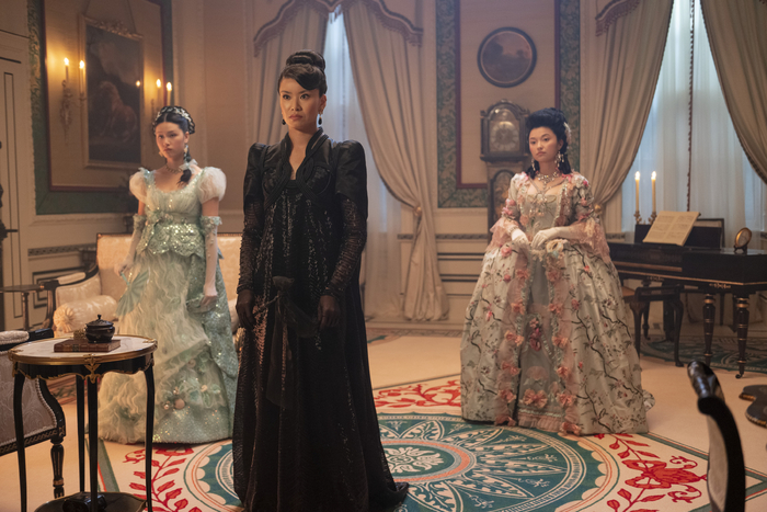 Video/Photos: BRIDGERTON Season 4 First Look at New Characters, Masquerade Ball, & More Image