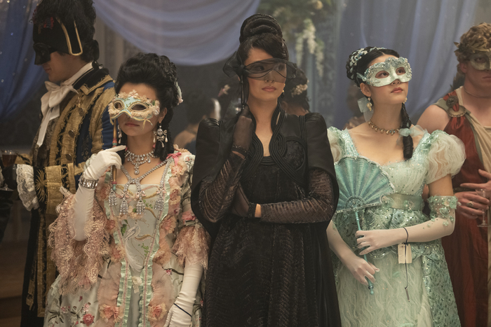 Video/Photos: BRIDGERTON Season 4 First Look at New Characters, Masquerade Ball, & More Image