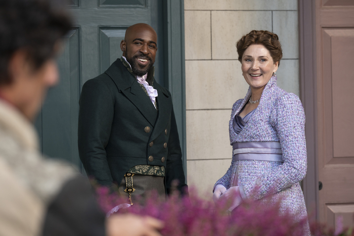 Video/Photos: BRIDGERTON Season 4 First Look at New Characters, Masquerade Ball, & More Image