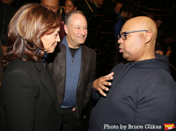 Photos: Kamala Harris Visits A WONDERFUL WORLD on Broadway  Image